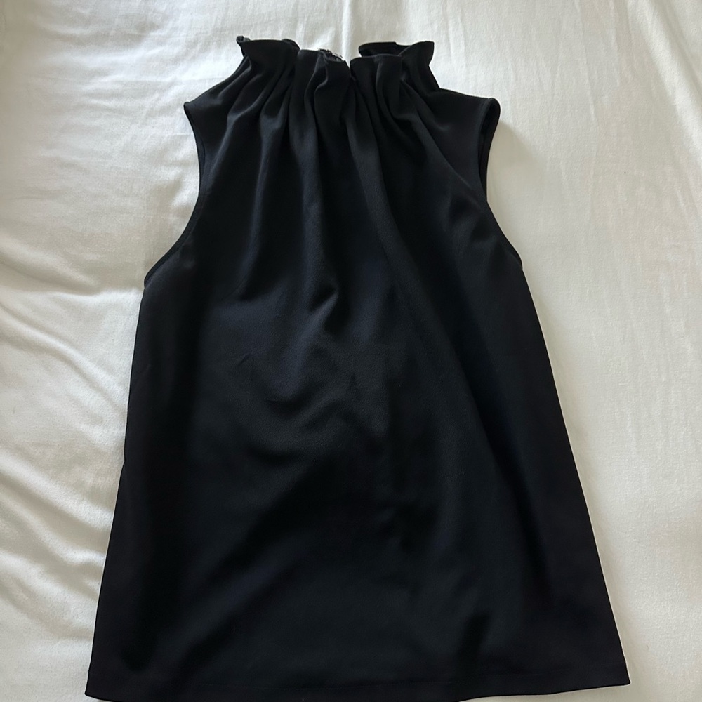 Ann Taylor Elegant Black Sleeveless Dress